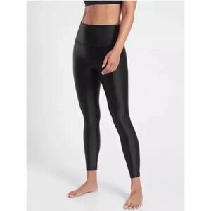 LIKE NEW Athleta Elation Shine Leggings, Black, MP